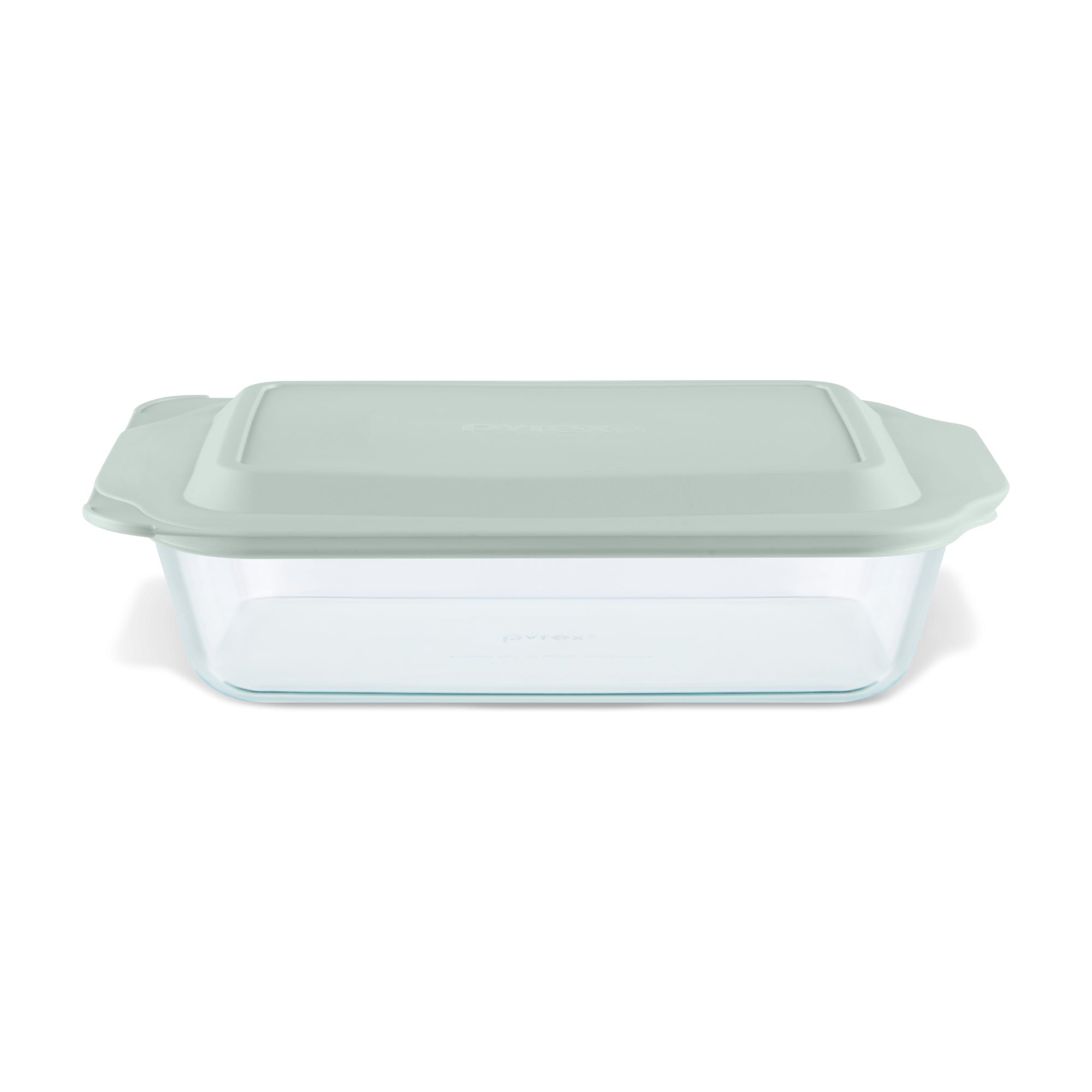 Pyrex® Deep 7 x 11" Rectangle Glass Baking Dish with Sage Green Lid