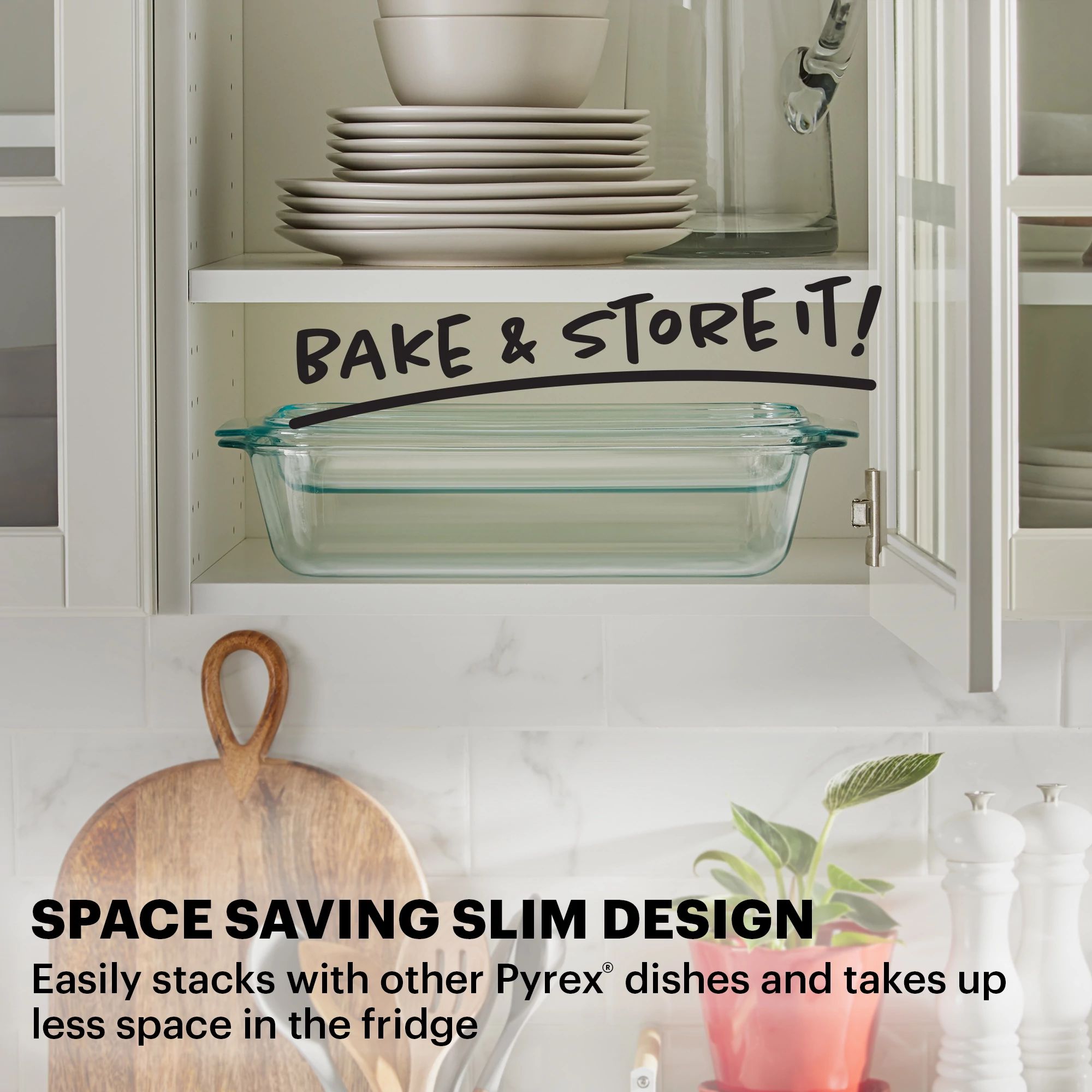 Pyrex® Shallow 9" x 13" Rectangular Glass Baking Dish