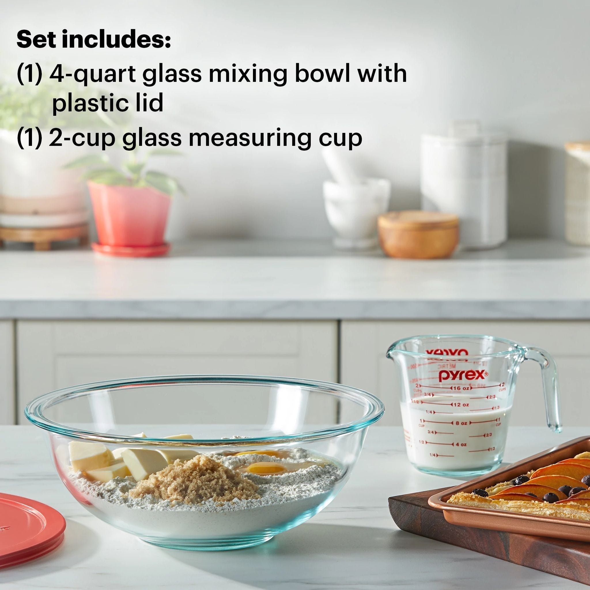 Pyrex® Smart Essentials® 3-piece Glass Prep Set