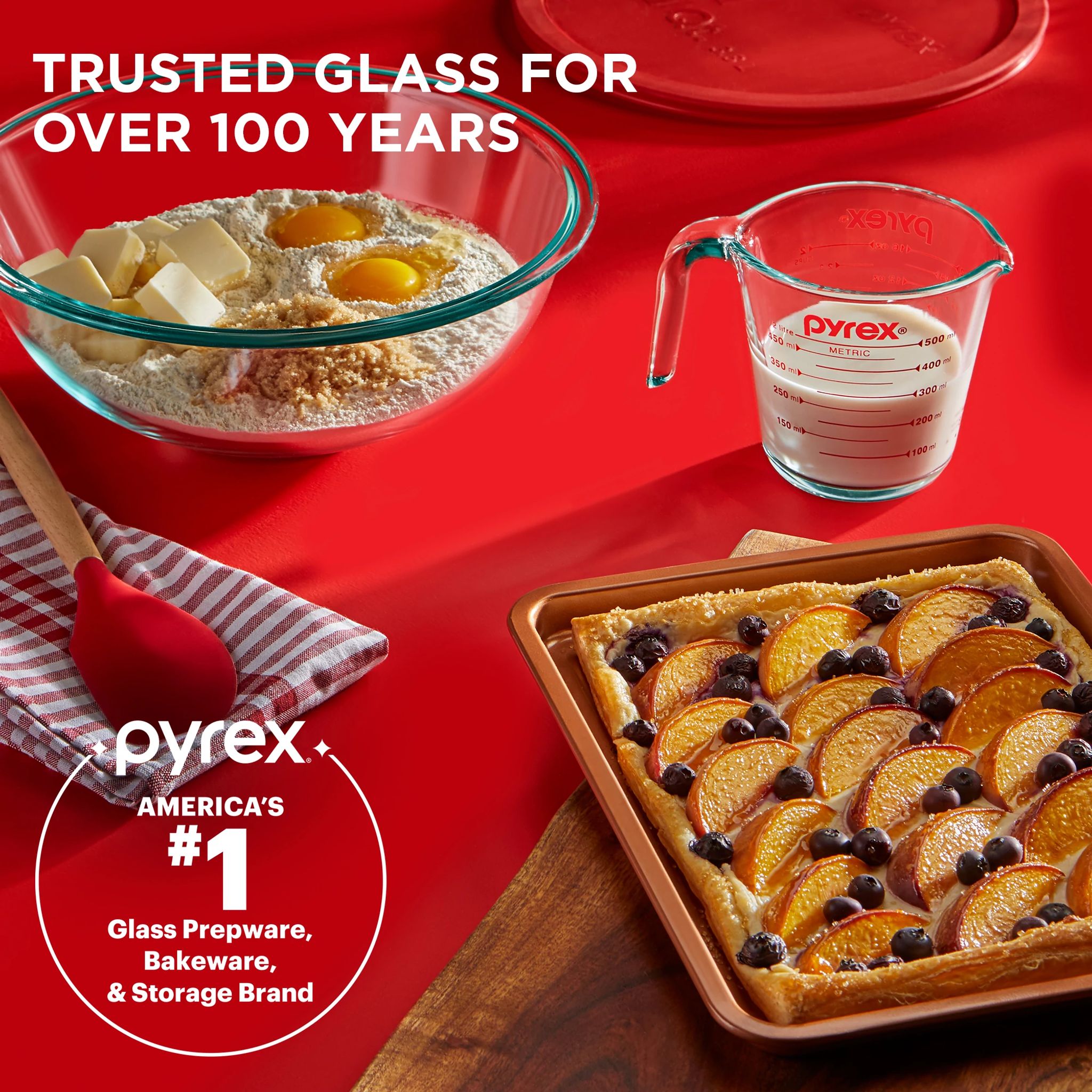 Pyrex® Smart Essentials® 3-piece Glass Prep Set