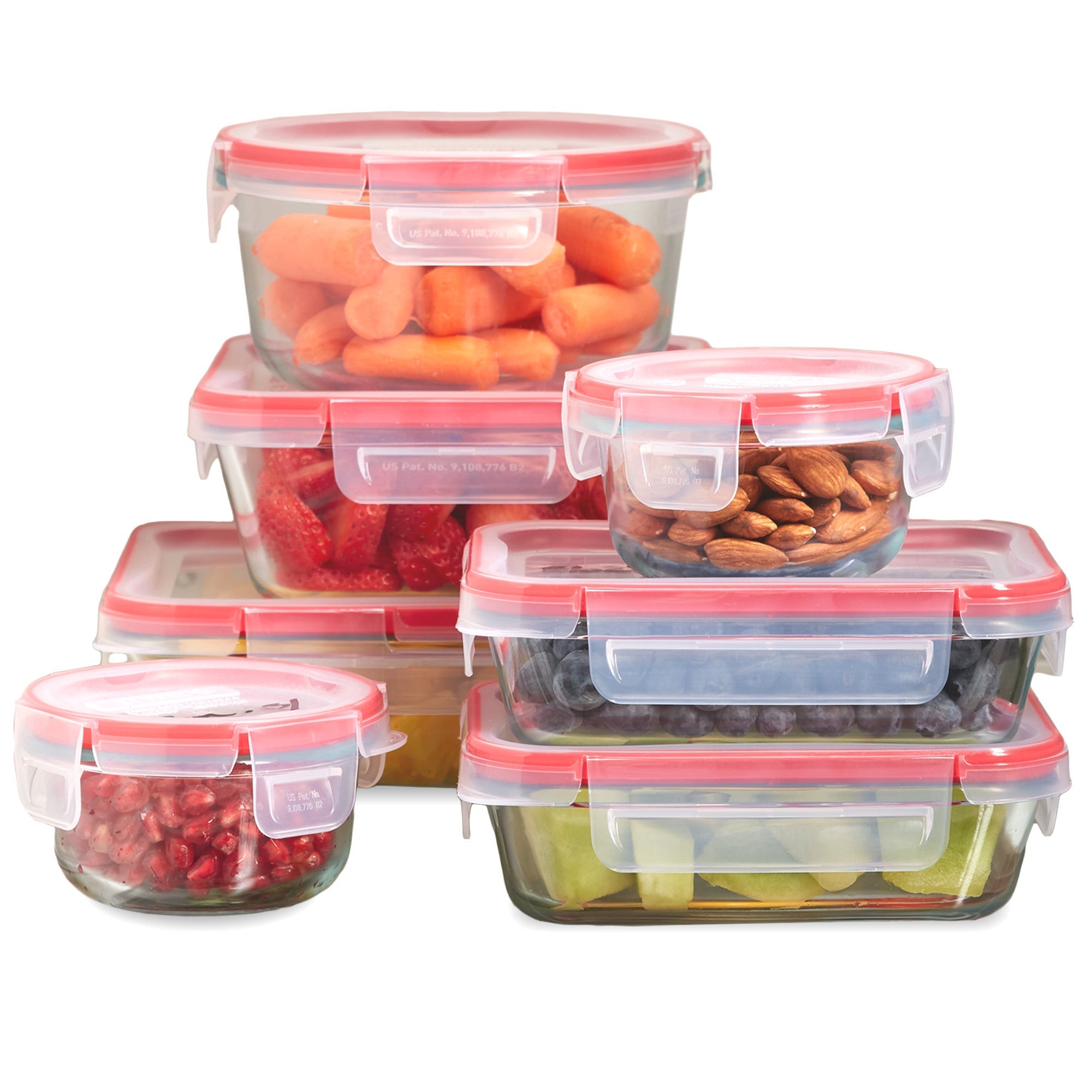 Pyrex® FreshLock™ 14-piece Glass Storage Set