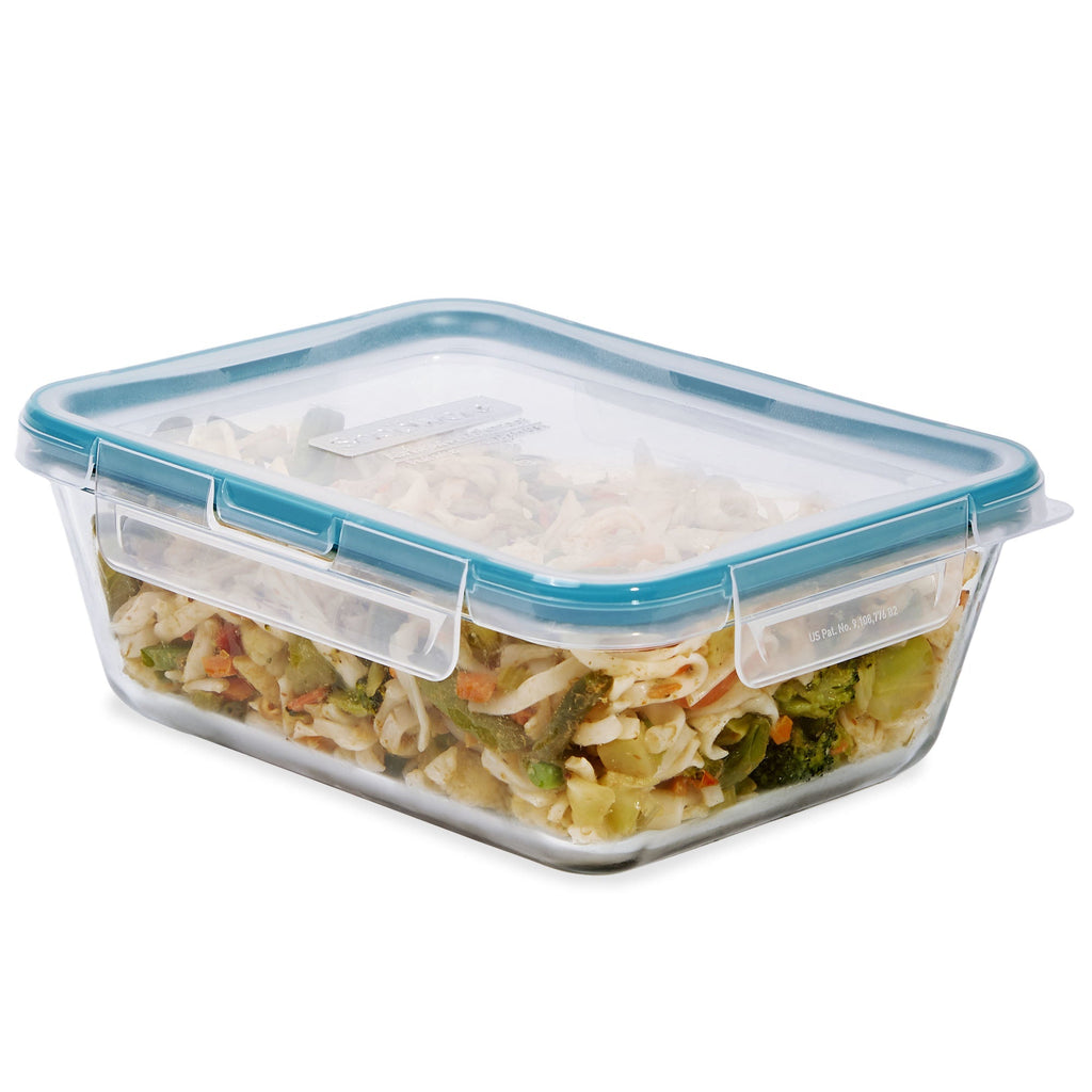 Snapware® Total Solution® Pyrex® Glass 8-cup Rectangle Food Storage with Plastic Lid
