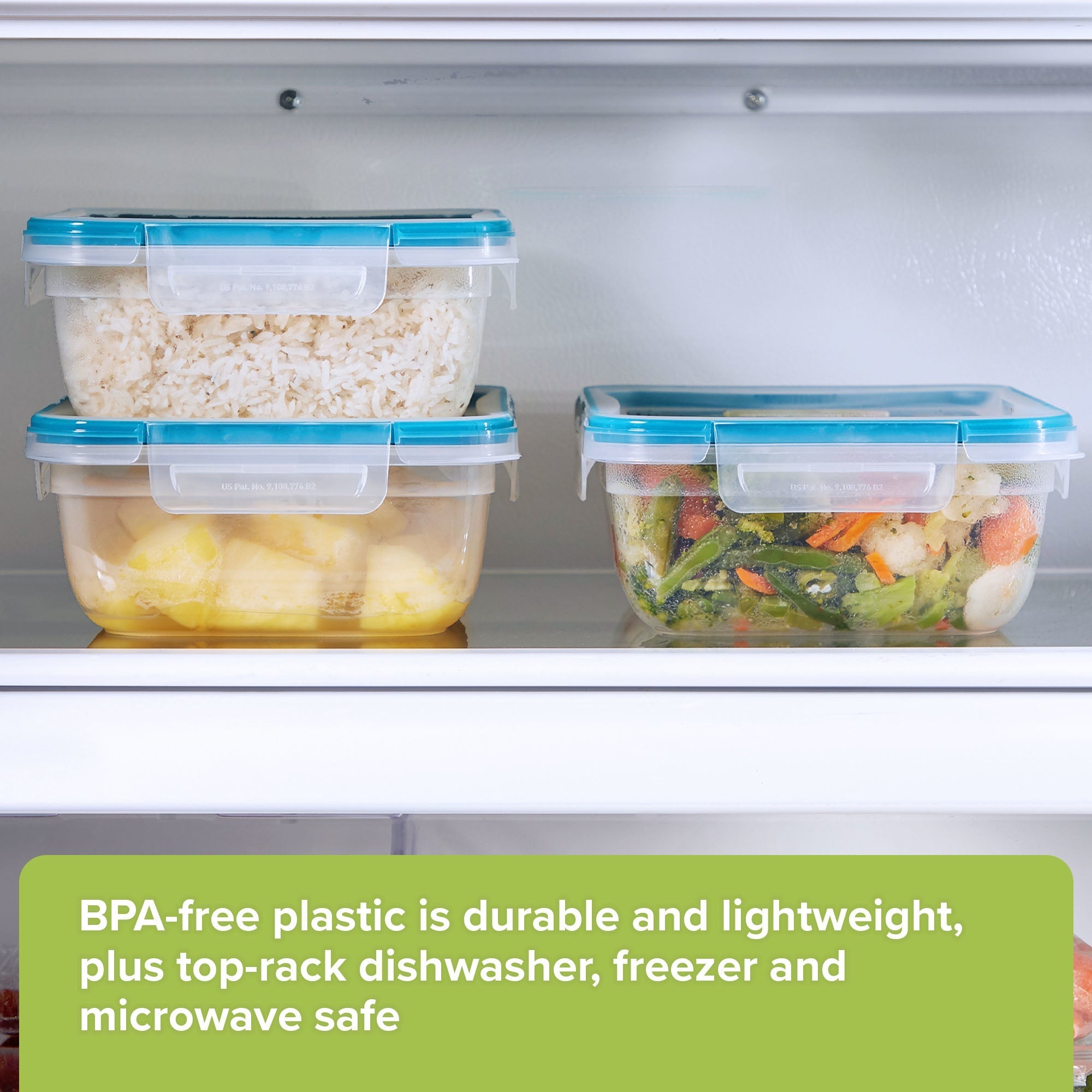 Snapware® Total Solution® 6-piece Rectangular Plastic Food Storage Set