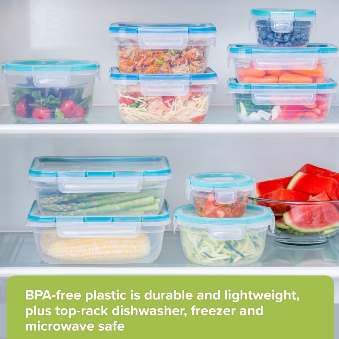 Snapware® Total Solution® 20-piece Plastic Food Storage Container Set