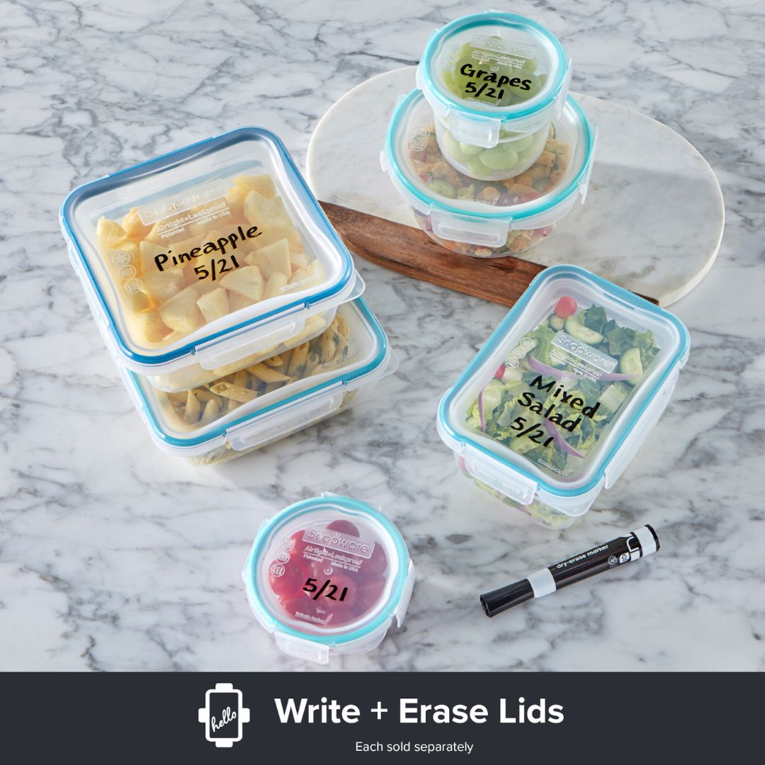 Snapware® Total Solution® 10-piece Square Plastic Food Storage Set