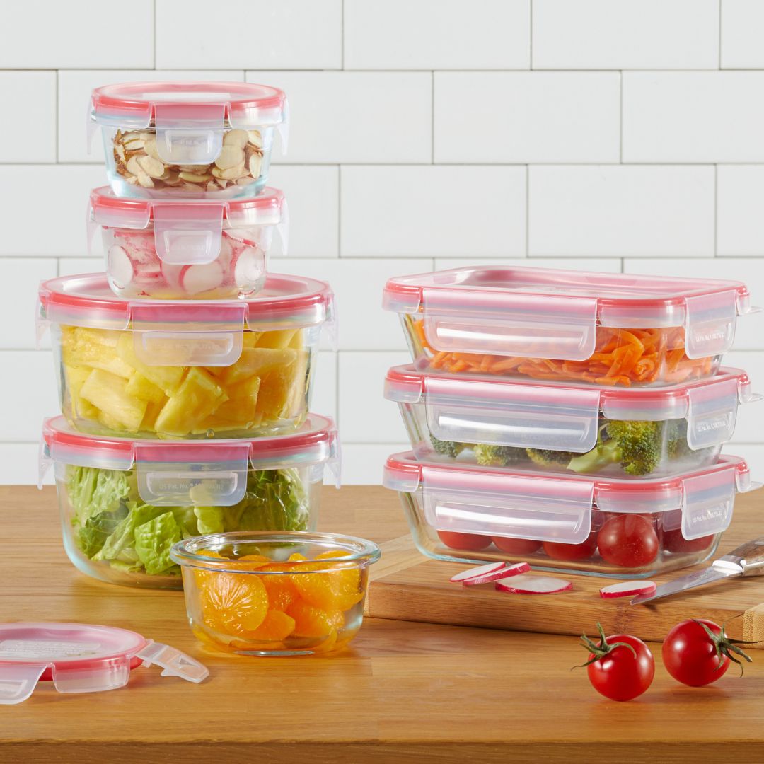 Pyrex® Freshlock™ 16-piece Glass Storage Set