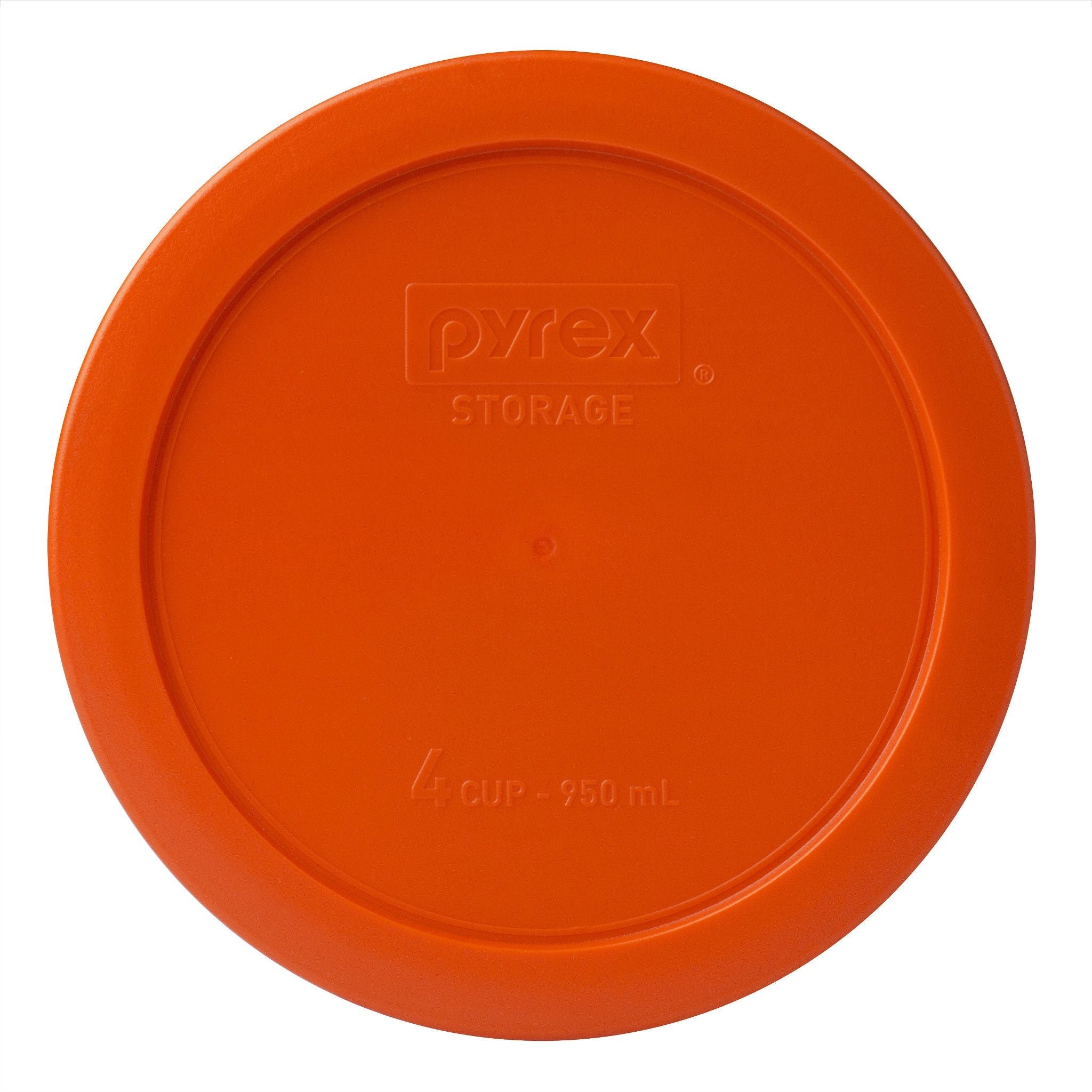 Pyrex® Orange Lid for 4-cup Glass Food Storage Container